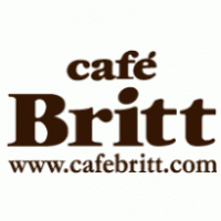 Logo Cafe britt gourmet coffee