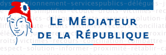 Logo Le médiateur de la république