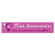 Logo Miss anniversaire