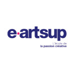 Logo e-artsup pour Rencontre virtuelle Luxe Mode Design
